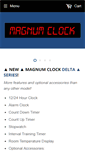 Mobile Screenshot of magnumclock.com